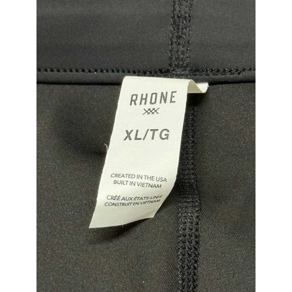 Rhone Mens Compression Training Shorts Black XL Jammers Swim Athletic Workout